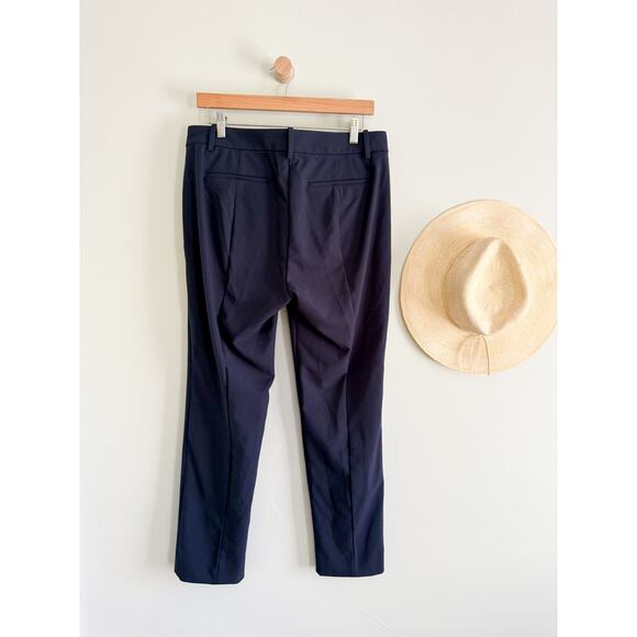 J.Crew Factory | NWT Slim-fit Full-length Trouser Pant For Women Navy | Sz P12 - Picture 7 of 10